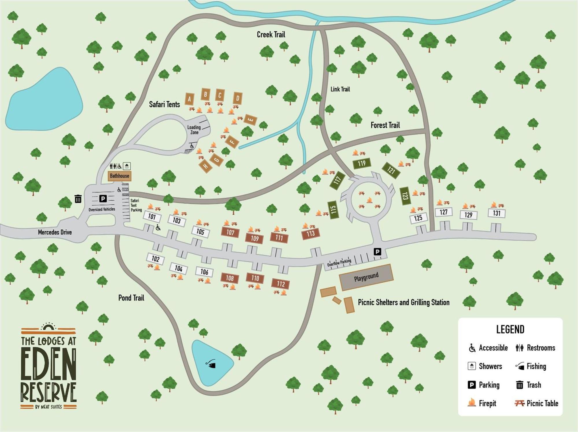 The Lodges At Eden Reserve - Pet Friendly Cabins Near Ark Williamstown Kültér fotó